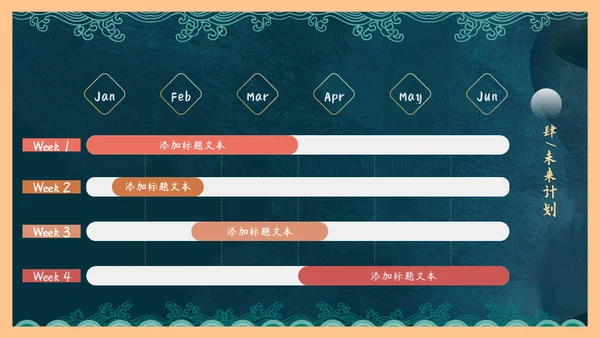 国潮风年终总结通用PPT模板