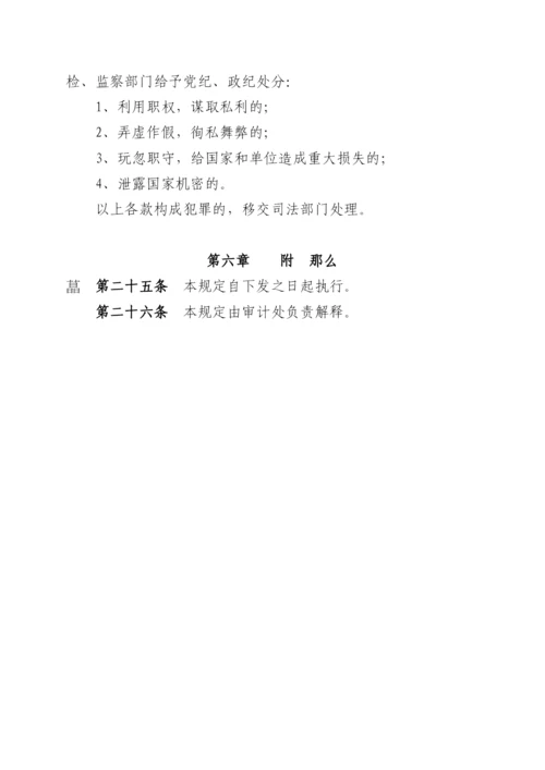 贵州大学内部审计工作规定(DOC-6页).docx