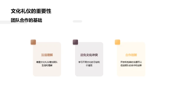 文化礼仪：桥梁与合作