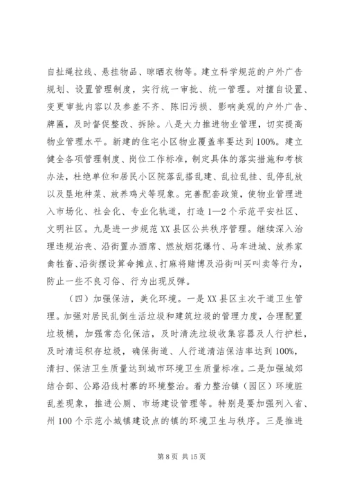 县文明县城暨卫生县城创建誓师大会上的讲话.docx