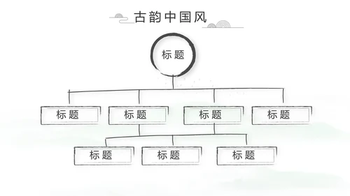 大气中国风党风廉政文化工作总结PPT