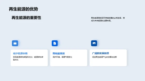 再生能源与可持续发展