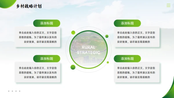 乡村振兴战略汇报通用PPT