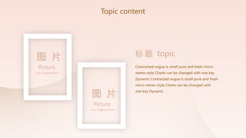 粉色创意时尚品牌策划动态PPT模板