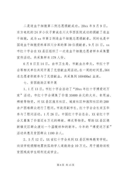 红十字会年终工作总结及工作计划 (2).docx