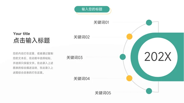 绿色图文业务技能管理课件PPT模板