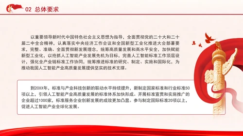 国家人工智能产业综合标准化体系建设指南（2024版）全文学习PPT