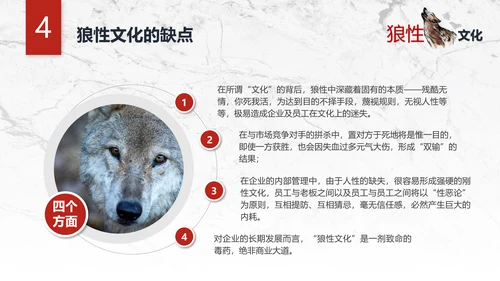 团队企业文化狼性文化员工培训PPT