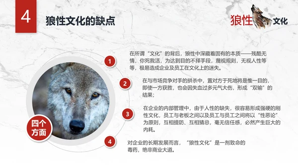 团队企业文化狼性文化员工培训PPT