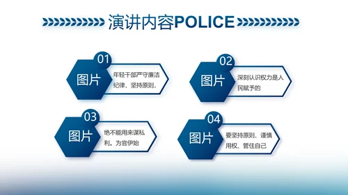 信念坚定对党忠诚公安警察动态PPT