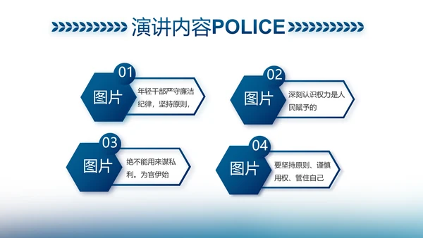 信念坚定对党忠诚公安警察动态PPT