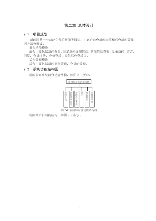 《网站新闻管理系统》论文.docx