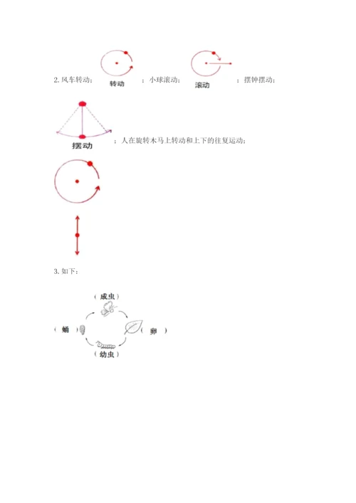 教科版三年级下册科学期末测试卷附参考答案【典型题】.docx