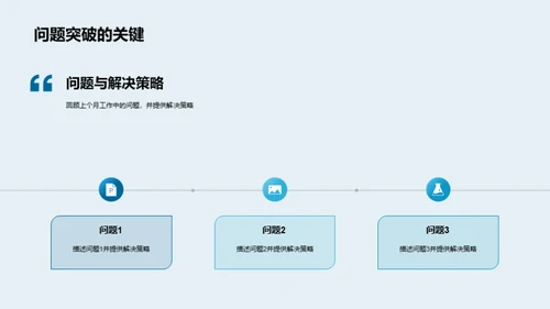 项目进展月度回顾