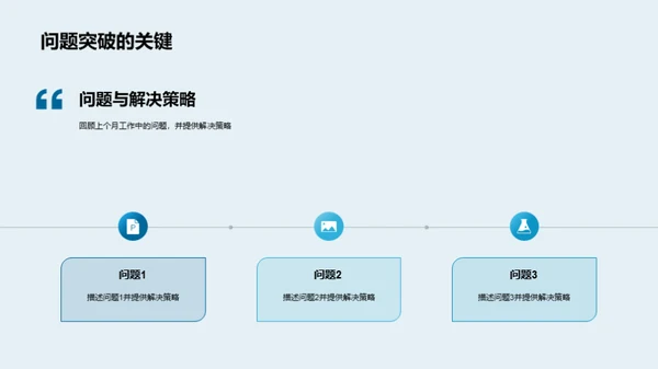 项目进展月度回顾