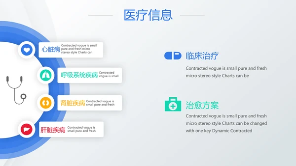 创意大气医疗行业工作总结汇报动态PPT模板