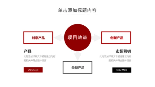 红色简约风商务公司介绍企业宣传PPT模板