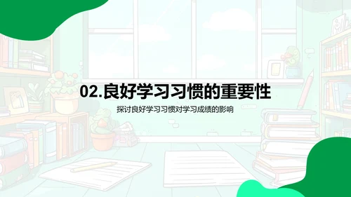 学习方法与习惯指导PPT模板