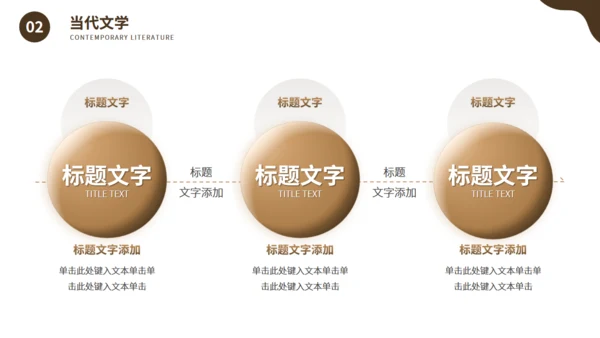 文学气质大学文学专业课程通用PPT课件模板