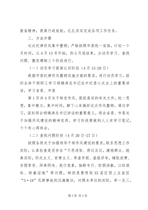 商务局落实纪律整顿工作报告与商务局质量安全工作自查报告.docx