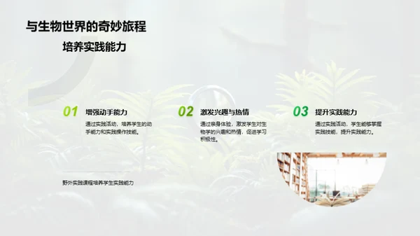 探索生物学的野外之旅