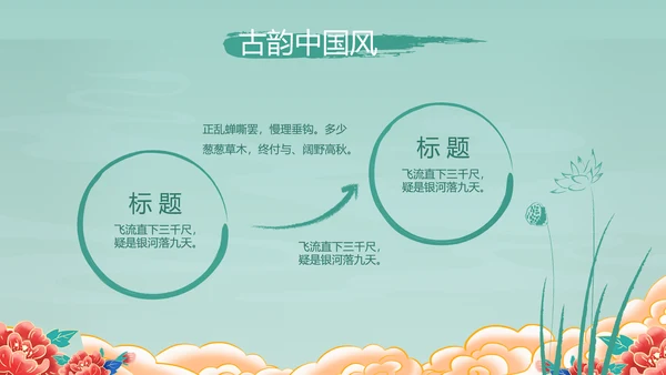 中国风年货节促销营销策划方案PPT模板
