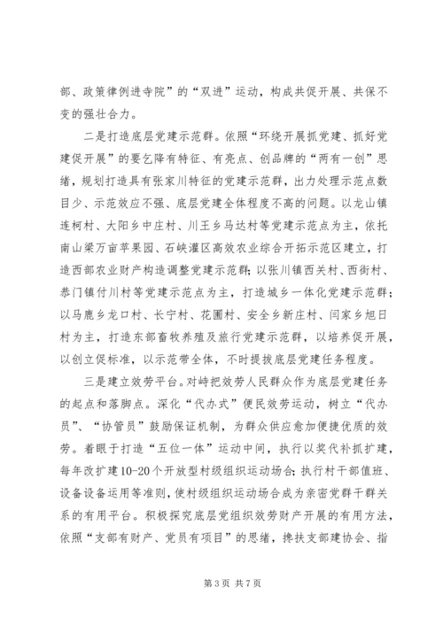 民族地区党建提升情况报告.docx