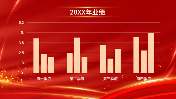 红色喜庆乘风破浪企业年会颁奖典礼晚会PPT