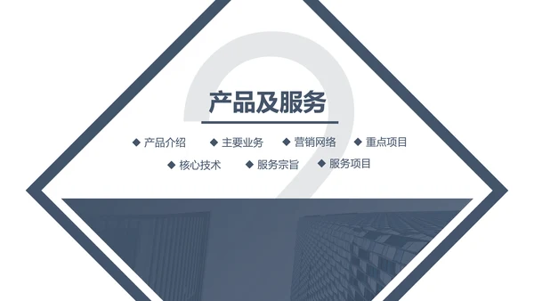 稳重大气公司简介企业宣传公司推广PPT模板