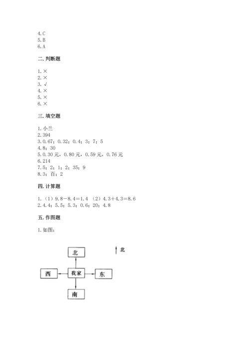 小学三年级下册数学期末测试卷附完整答案【网校专用】.docx