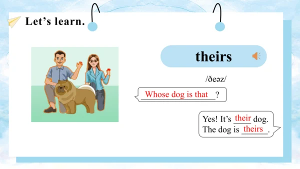 Unit 5 Whose dog is it Part A Let's learn课件（39张PPT