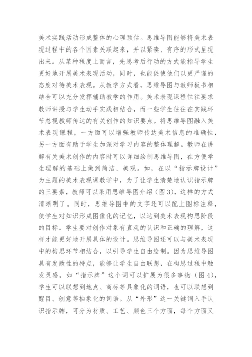 思维导图在美术教学中应用论文.docx