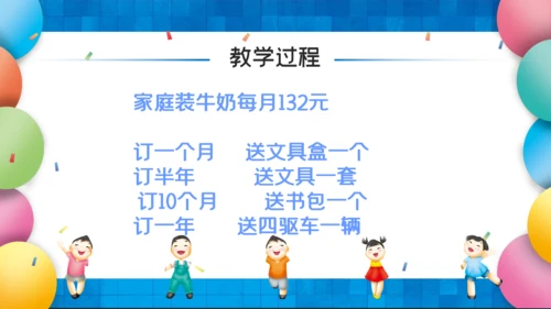人教版四年级数学课件通用PPT模板