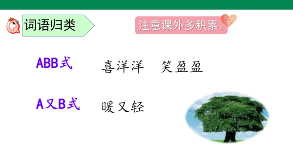 部编版语文二年级上册第二单元复习课件