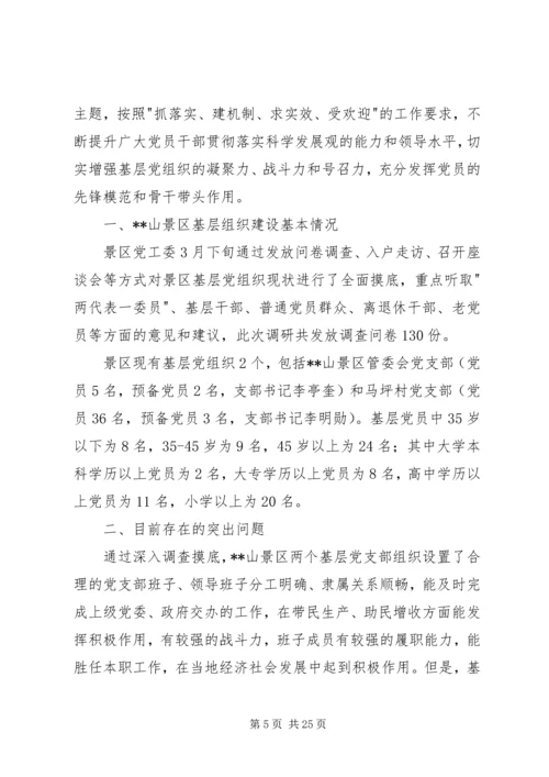 第一篇：党工委关于基层党组织现状的调研报告党工委关于基层党组织现状的调研报告.docx