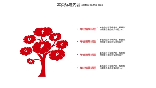 红色简约创意医疗生物医药ppt动态模板