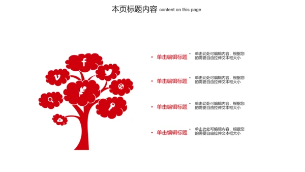 红色简约创意医疗生物医药ppt动态模板