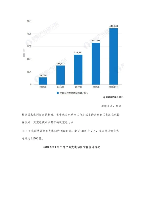 7月中国公共充电基础设施市场分析保有量持续增长-整体市场集中度较高.docx