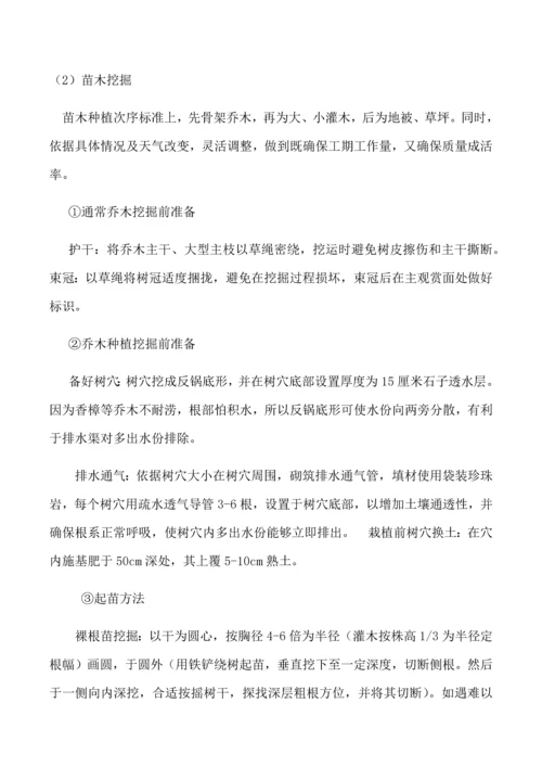 市政园林绿化综合标准施工专业方案.docx