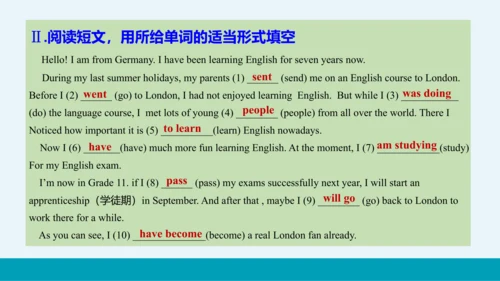【轻松备课】外研版初中英语九年级上Module 1 Unit 3教学课件