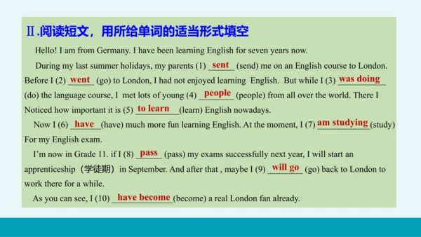 【轻松备课】外研版初中英语九年级上Module 1 Unit 3教学课件