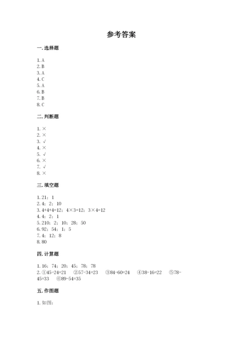 小学数学二年级上册期中测试卷【各地真题】.docx