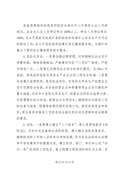 副县长在全县安全生产工作会议上的讲话 (10).docx