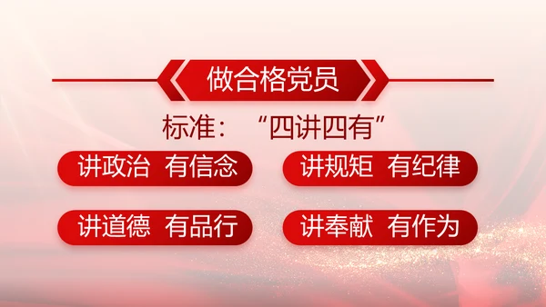 党支部党员大会工作总结汇报动态PPT