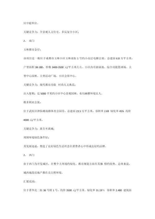 成都市书香门第销售策划方案.docx