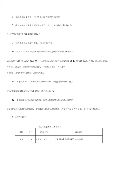 环境保护监理实施细则