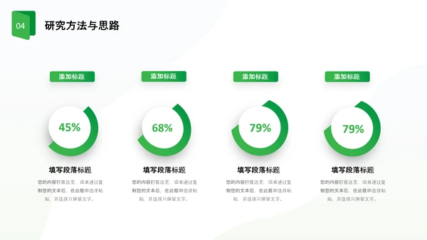 绿色简约形状卷边翻书式励志论文开题报告PPT答辩1