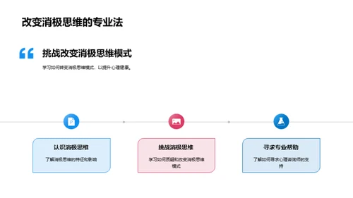 塑造健康思维