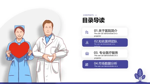2021医院宣传医疗医学医生工作总结PPT