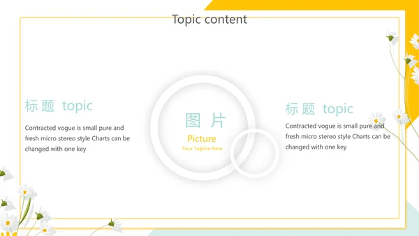 精美黄色小清新教师述职报告动态PPT模板